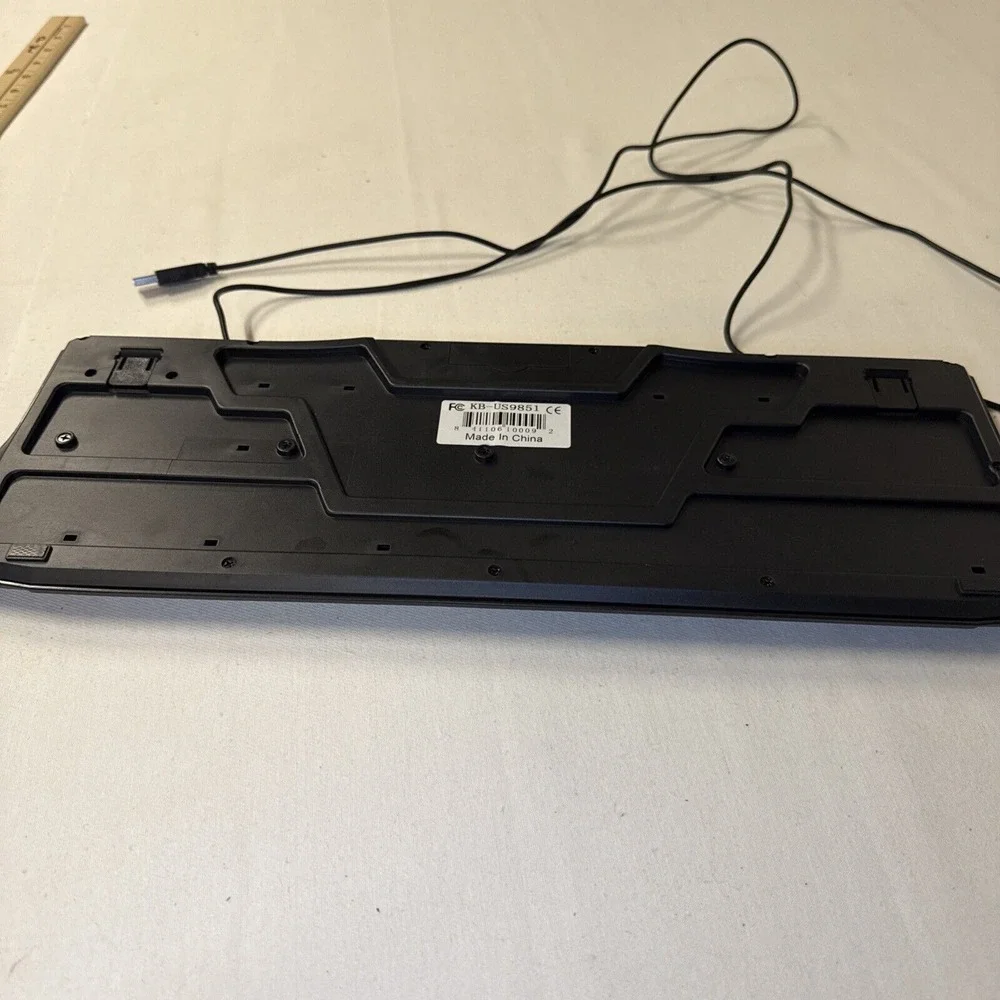 iMicro KB-819EB Wired Keyboard, Tested‎ Works, Computer, Electronics, Typing